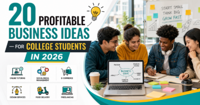 20 Profitable Business Ideas for College Students in 2026